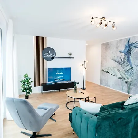 Kocasa-apartments 02, Design, City-center Boeblingen, Stellplatz, Balkon, Waipu-tv Apartment Boeblingen